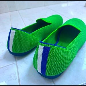 Rothy’s Green Loafers